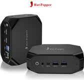 Hot Pepper Chili RM10 Mini PC - 256GB - 8GB - 3.40 GHz - Windows 11 - N100 - Intel® 12th Gen - 4K - Dual Display
