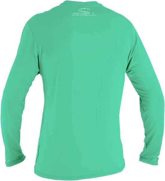 O'Neill Jeugd Basis Skins Lange Mouw Rash Tee - Light Aqua