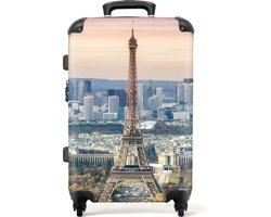 NoBoringSuitcases.com - Grote koffer XL - Reiskoffer fotokoffer met 4 wielen - Trolley op wieltjes 72 liter - Rolkoffer groot - Suitcase tsa slot