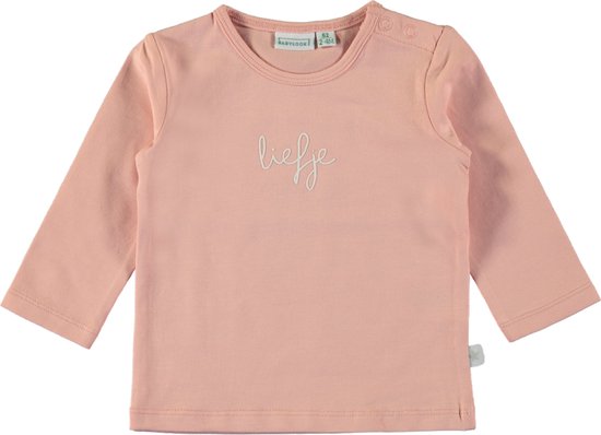 Babylook T-Shirt Liefje Peach Beige 50