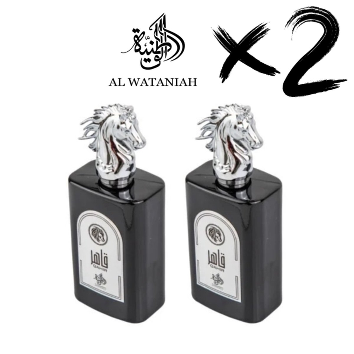 Goedkoopste AL WATANIAH ETERNAL PERFUME QAHIR, 2 x 100ml