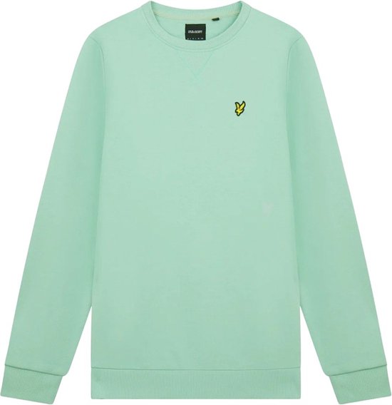 Lyle & Scott Crew Neck Sweatshirt Truien & Vesten Heren - Sweater - Hoodie - Vest- Groen - Maat XXL