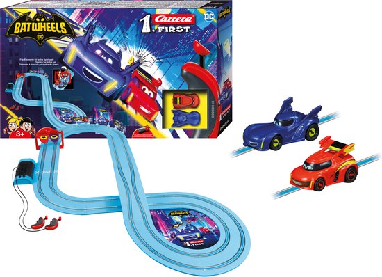 Carrera FIRST Racebaan - FIRST Disney - Batwheels - Ready to Roll - Bam en Redbird -