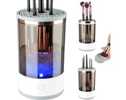 Make up kwastenreiniger - Multi brush cleaner - Meerdere kwasten tegelijk reinigen - Elektrische make up kwastenreiniger - Moederdagcadeau tip