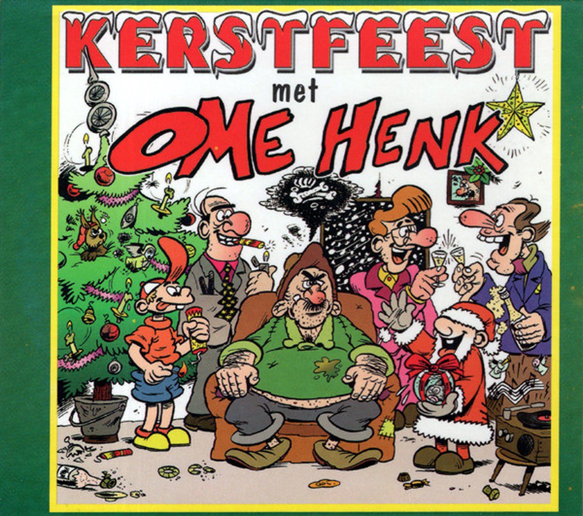 Omslag van Ome Henk ‎– Kerstfeest Met Ome Henk CD