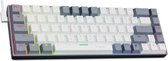 JKN Shop - Mechanisch Gaming-Toetsenbord - 60% Compact Mini USB Kabel Keyboard - LED RGB Backlit Keyboard - QWERTY - Keyboard voor PC Windows/Laptop/Mac OS - Wit