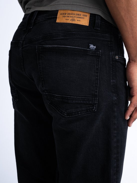 Petrol Industries - Jean coupe droite Starling pour homme - Zwart - Taille W30L32