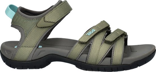 TEVA TIRRA W - Platte sandalenDames Sandalen - Kleur: Groen - Maat: 37