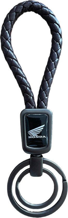 Honda Sleutelhanger - Sleutelhanger - Bruin - Vlecht