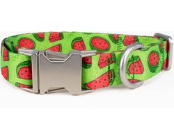 Luxe Halsband voor Honden-Metaal-Verstelbaar- 26 Cm-40 Cm x 2 Cm-D70