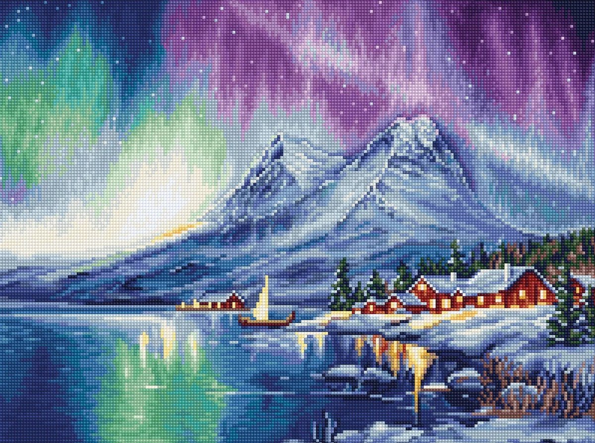 Luca-S Northern Lights borduren (pakket) B705