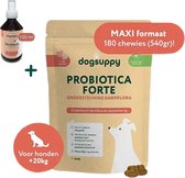 Grote ras: Probiotica Hond (VLEESVRIJ) | Ondersteunt Darmflora & Spijsvertering | 100% Natuurlijk | +3 miljard Probiotica per snoepje | FAVV goedgekeurd | Hondensupplementen | Hondensnacks | Brievenbuspakje | Geschenk per order | 180 hondenkoekjes