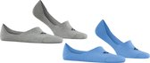 Burlington Everyday 2-Pack heren invisible sokken - blauw (pacific) - Maat: 39-40