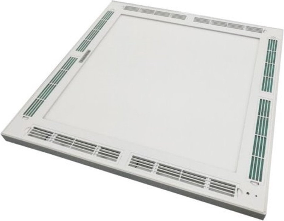 Goedkoopste Air Born UV ABS Luchtsterilisator met Ledpaneel, UV Luchtreiniger voor systeemplafonds. De antibacteriële Nano filters, doden alle ziektekiemen. Binnenzijde is voorzien van een Nano-zilver en Titaniumdioxide coating voor extra sterilisatie.