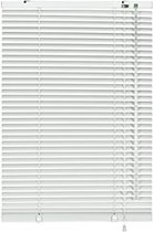 Aluminium Jaloezie met Privacybescherming en Zonwering, Wit, 75 x 130 cm (BxH)