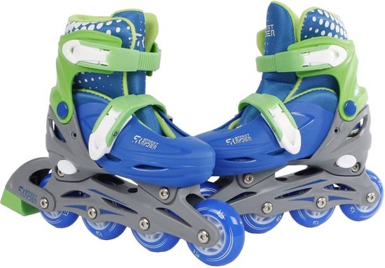 Street Rider Inline Skeelers Blauw, Maat 30-33