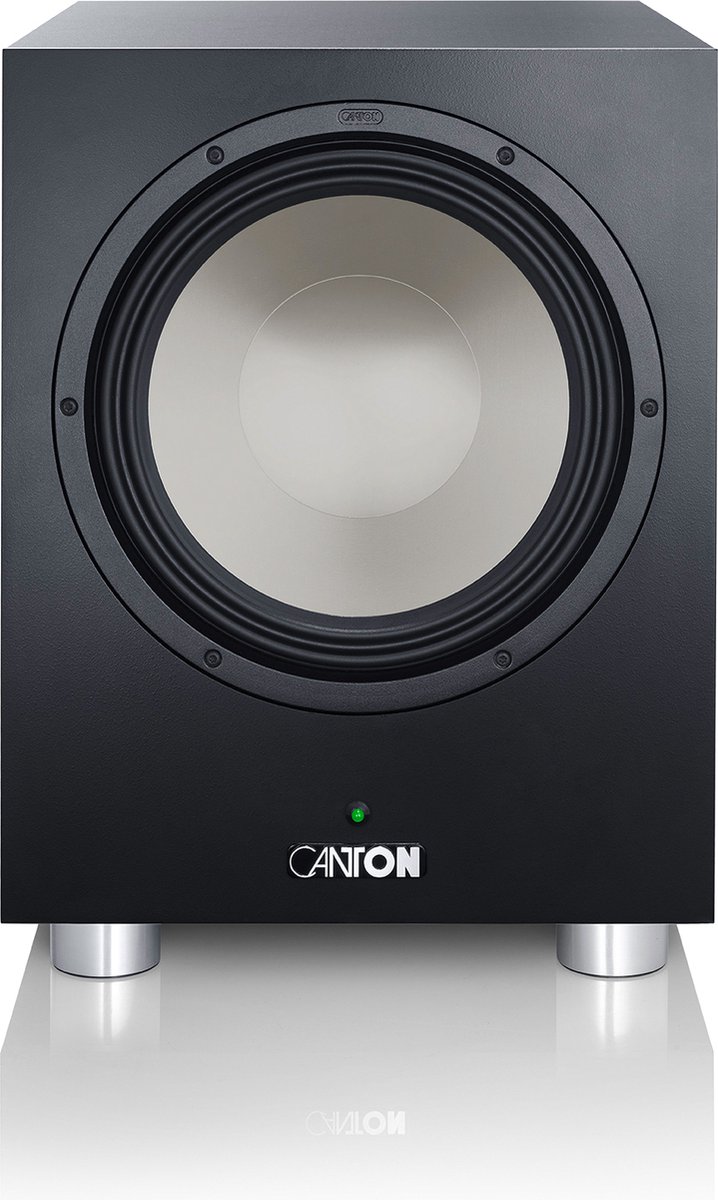 Canton Power Sub 8 – Actieve Subwoofer – Ingebouwde Versterker – Zwart