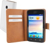 Mobiparts Premium Wallet Case Huawei Ascend Y330 - Wit