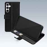 Mobilize Telefoonhoesje geschikt voor Samsung Galaxy S23 FE Hoesje | Mobilize Premium Gelly Wallet Bookcase Portemonnee | Pasjeshouder voor 3 Pasjes | Telefoonhoesje voor Pinpas / OV Kaart / Rijbewijs - Zwart