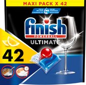Finish Ultimate All in One Citroen Vaatwastabletten - 42 Capsules