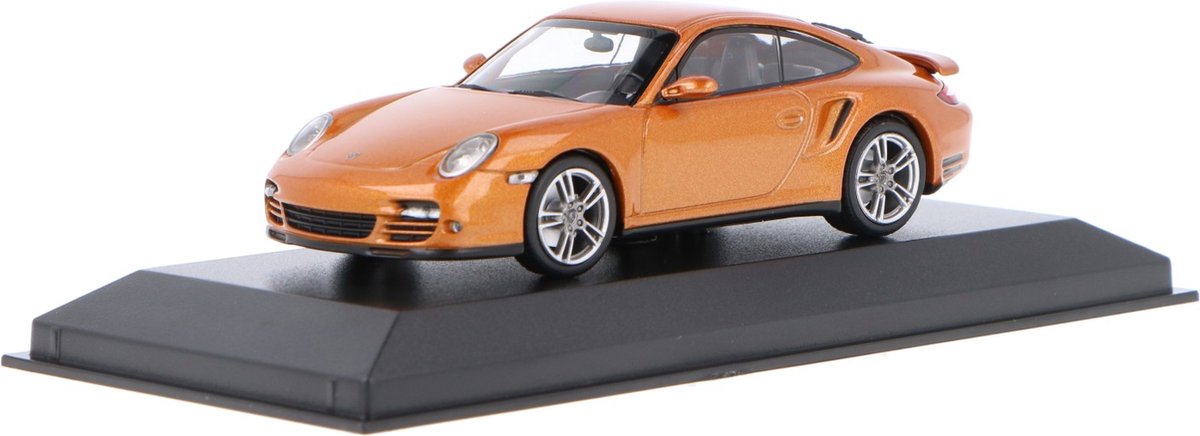 Modèle réduit Porsche 911 Turbo - 2009 - Jaune 1/43 | Minichamps Modèle réduit Porsche 911 Turbo - 2009 - Jaune 1/43 | Minichamps