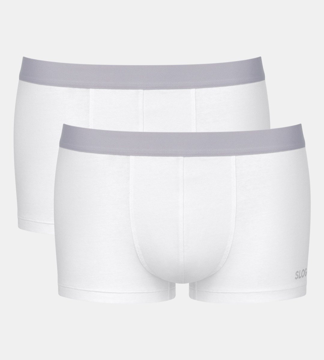 sloggi men GO ABC 2.0 Hipster 2P Heren Onderbroek - WHITE - Maat S
