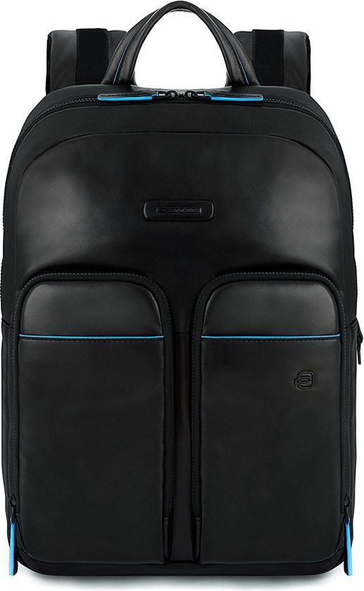 Piquadro Blue Square Revamp Pockets Laptop Backpack 13.3