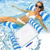 Opblaasbare Zwembad Hangmat - Relaxen in het Water - Comfortabel Drijven - Zomerplezier - Ontspanning - Blauw