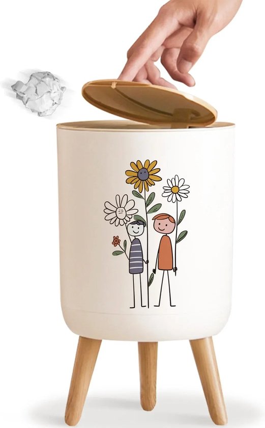 Brabantia Touch Bin Prullenbak - 30 liter - Moonlight Black Brabantia Touch Bin Prullenbak - 30 liter - Moonlight Black
