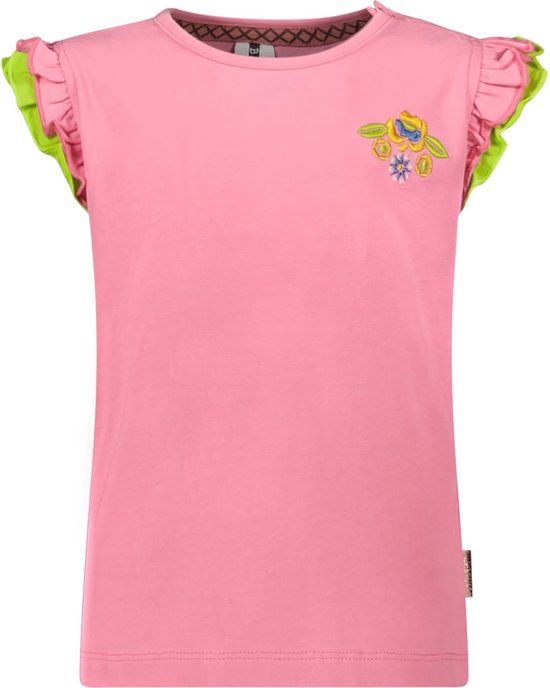 B. Nosy Y403-7473 Meisjes T-shirt - Sugar Pink - Maat 92