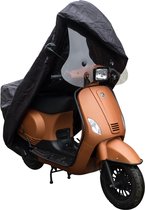 CUP scooterhoes van DS COVERS – Outdoor – Waterdicht – UV bescherming – 300D Oxford – met windscherm– Incl. Opbergzak – Maat L