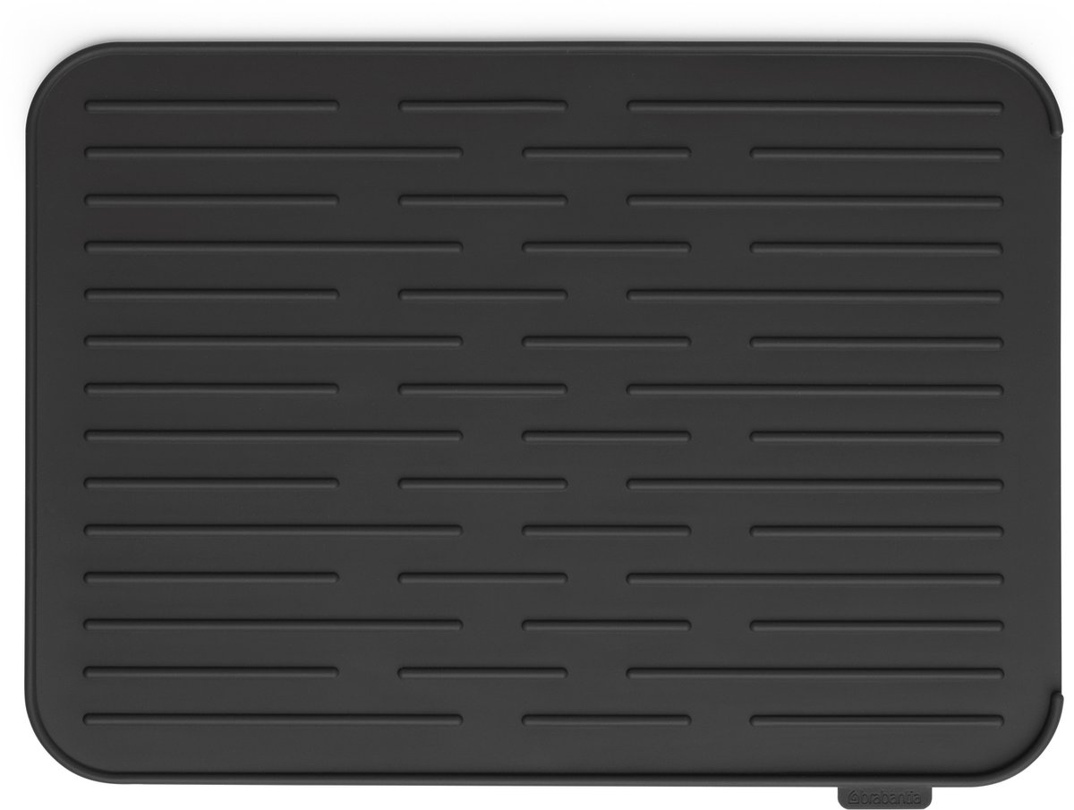 Goedkoopste Brabantia SinkSide Afdruipmat - Siliconen - Dark Grey