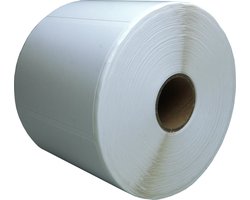 DULA Compatible Zebra Labels 70x50mm - 1000 etiketten per rol - kern 25mm - Wit - Permanent - 1 rol