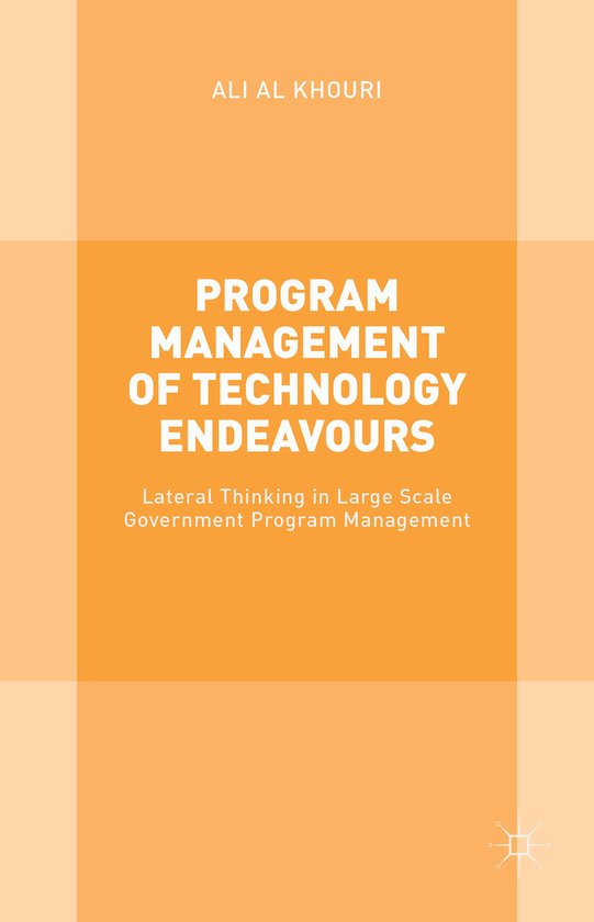 Program Management of Technology Endeavours - cover