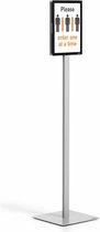 Durable INFO STAND BASIC A4 1 ST 501257 (501257), Informatiestandaard, A4, Metaal, Kunststof, Grijs, 21 cm, 29,7 cm