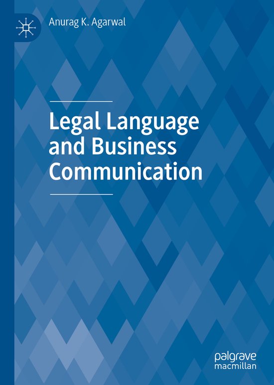 Legal Language and Business Communication - cover