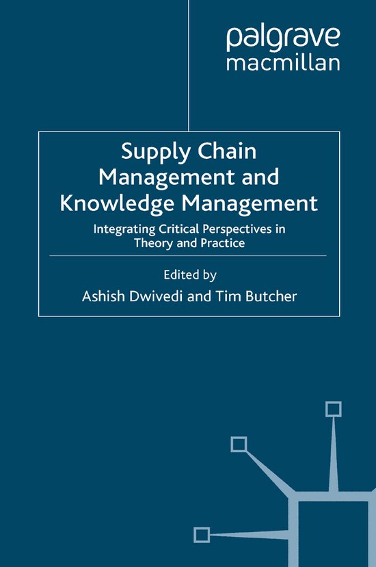 Supply Chain Management and Knowledge Management - cover