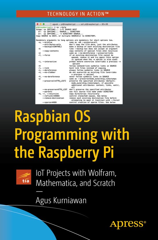 Raspbian OS Programming with the Raspberry Pi - cover