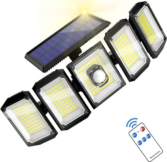 Dawalight Buitenlamp met Sensor - IP44 Waterdichte Buitenwandlamp met Bewegingssensor, E27 Buitenverlichting met Glas voor Tuin, Oprit, Voordeur & Terras - Donkergrijs