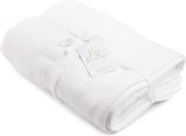 DOUXE Handdoek Zero-twist Katoen 70x140cm - Wit - Hotelkwaliteit - 700 g/m2