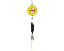 Climax Valstopapparaat 10 meter - Automatische Valstopper - Gegalvaniseerde staalkabel - 120 KG - Valstopblok