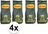 4 zakken bbq houtskool briketten - 3 kilo