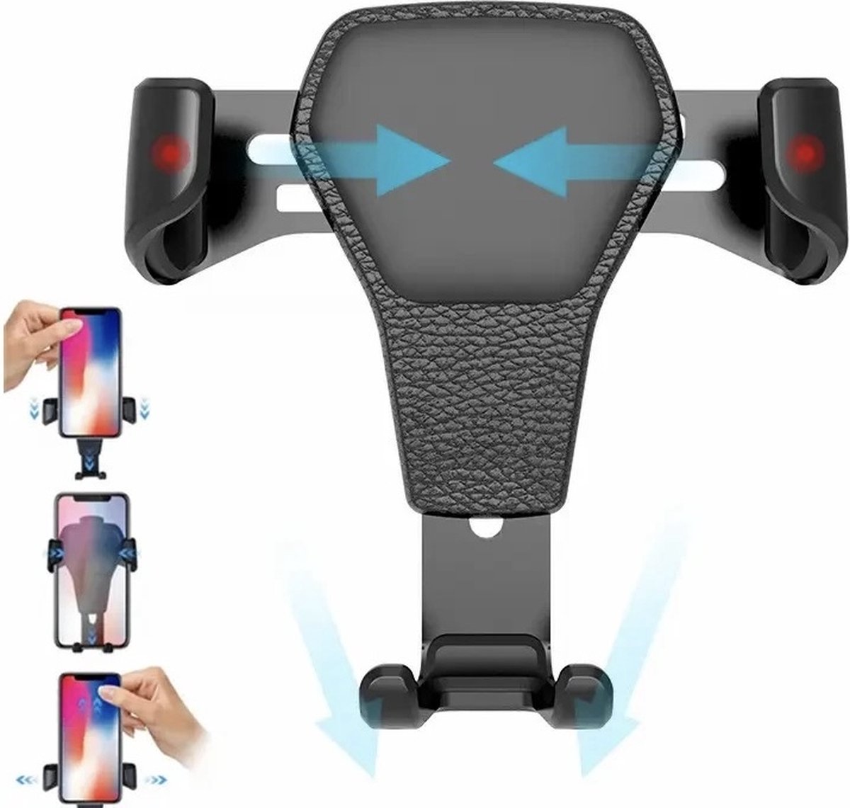 Mobiele Telefoonhouder Voor In De Auto - Universele Autotelefoonhouder Geschikt Voor Alle Smartphones