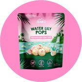 ZENKO Water Lily Pops - Himalayan Pink Salt SMALL (48x10g) | Vegan, glutenvrij, 10% proteïne | Gezonde snack | Beter dan popcorn!