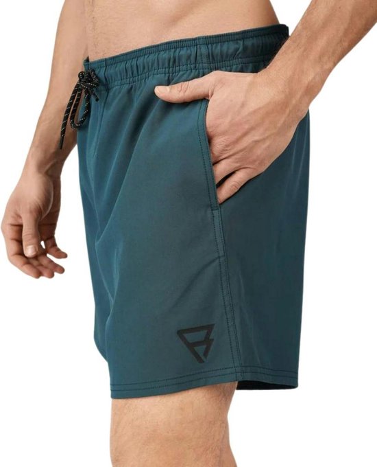 Brunotti Wide Swim Shorts - Fuel green - taille 3XL (3XL) - Adultes - Polyester - 2141130006-6504-3XL