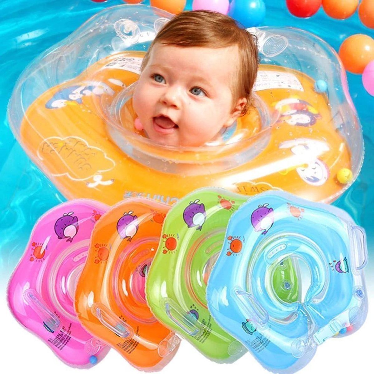 Baby float Babyfloat Zwemring Baby Zwemkraag