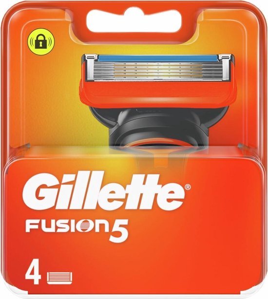 Foto: Gillette fusion 5 scheermesjes navulmesjes 4 stuks