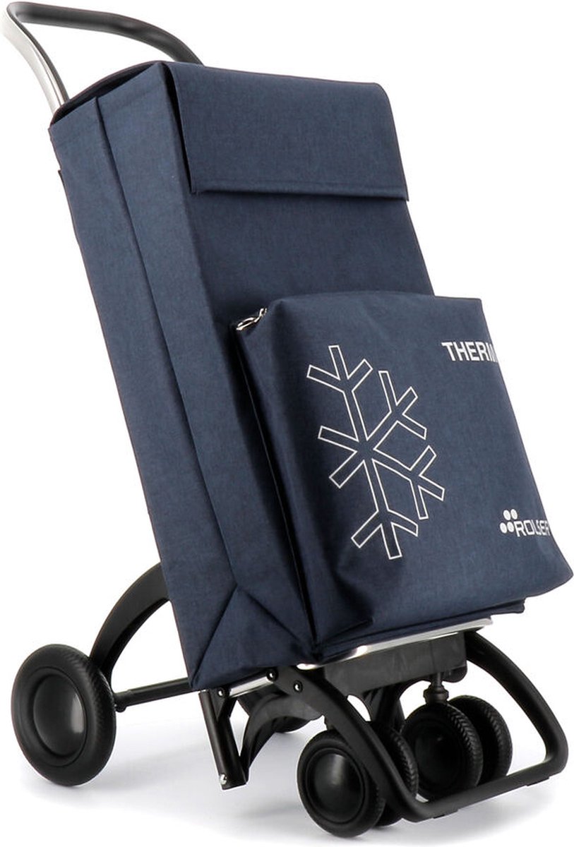 Rolser Boodschappentrolley Thermo Tweed met Roterende Voorwielen - 4.2 Tour - Marino