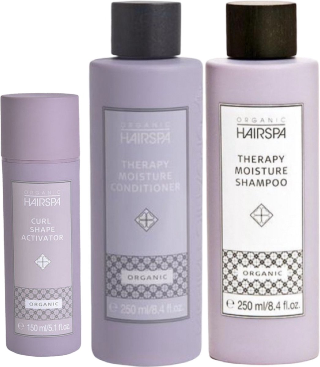 Therapy Moisture Conditioner 250ml & Therapy Moisture Shampoo 250 & Curl Shape Activator 150ml