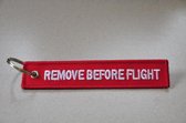 Remove Before Flight sleutelhanger